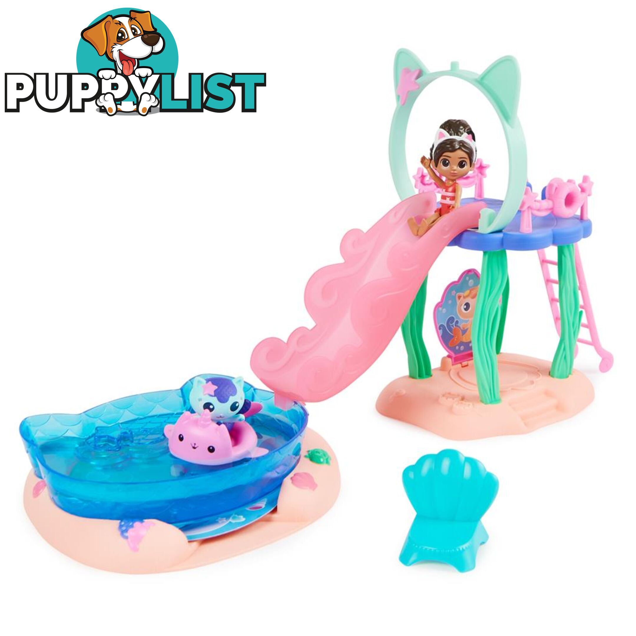 Gabby's Dollhouse Pool Playset - Si6065498 - 778988348024