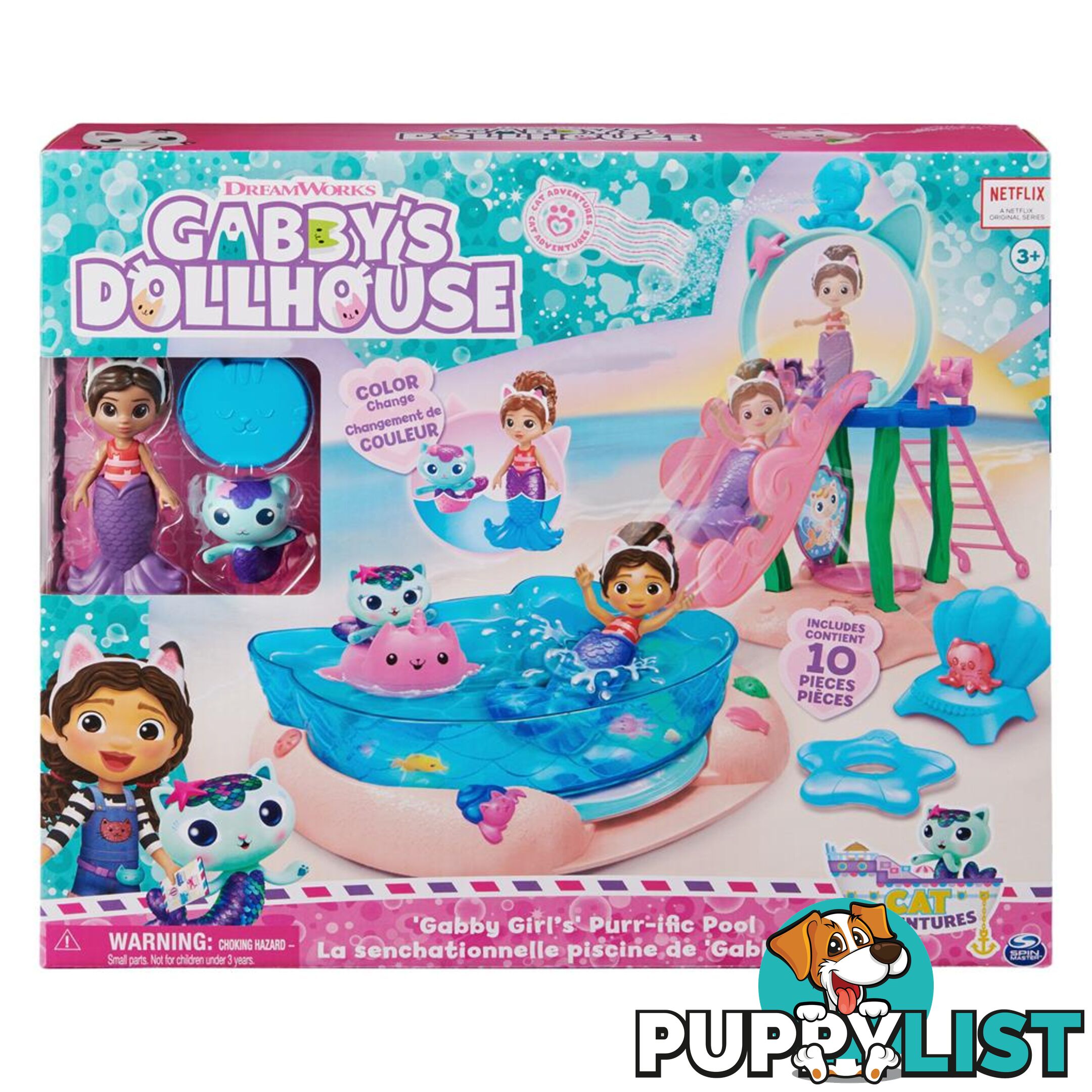 Gabby's Dollhouse Pool Playset - Si6065498 - 778988348024