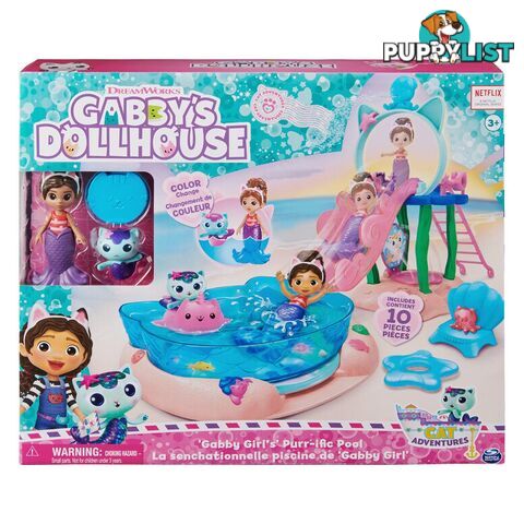 Gabby's Dollhouse Pool Playset - Si6065498 - 778988348024