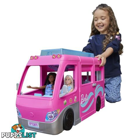 Barbie Camper Dreamcamper Toy Playset With Pool And 60+ Accessories 2022 - Mahcd46 - 0194735007646