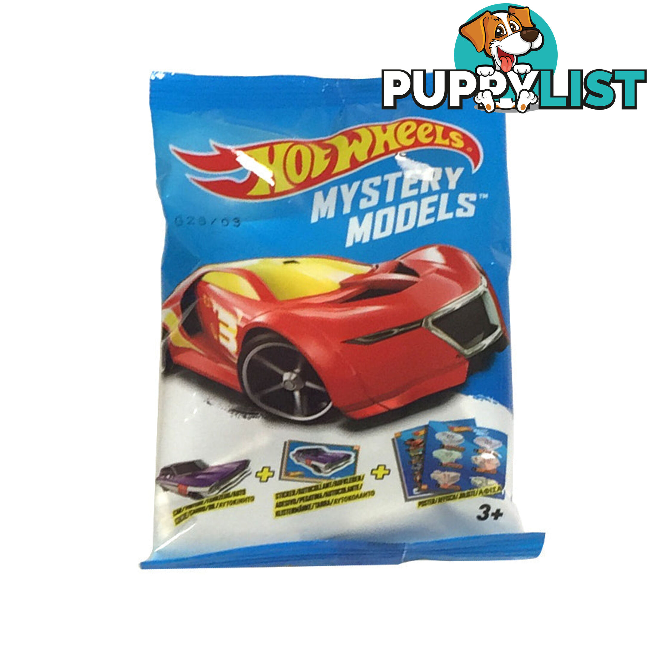 Hot Wheels® - Mystery Models Blind Pack Vehicle+ Sticker - Mar9105 - 027084855920