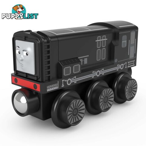 Thomas & Friends Wooden Railway Diesel Engine Push-Along Train- MAHBJ84 - 887961990447