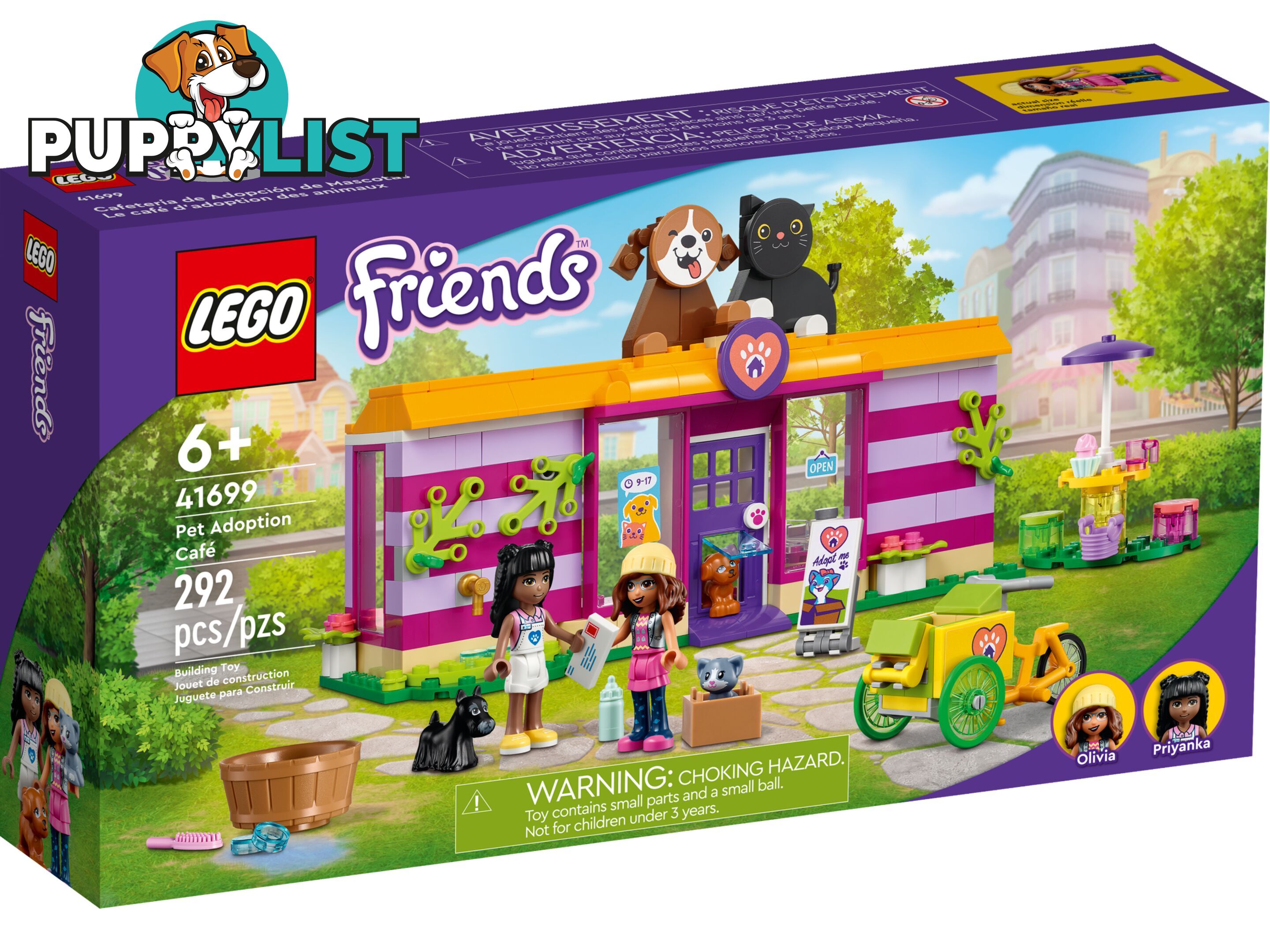 LEGO 41699 Pet Adoption CafÃ© - Friends - 5702017152738