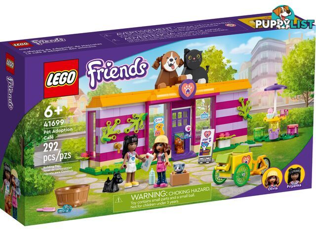 LEGO 41699 Pet Adoption CafÃ© - Friends - 5702017152738