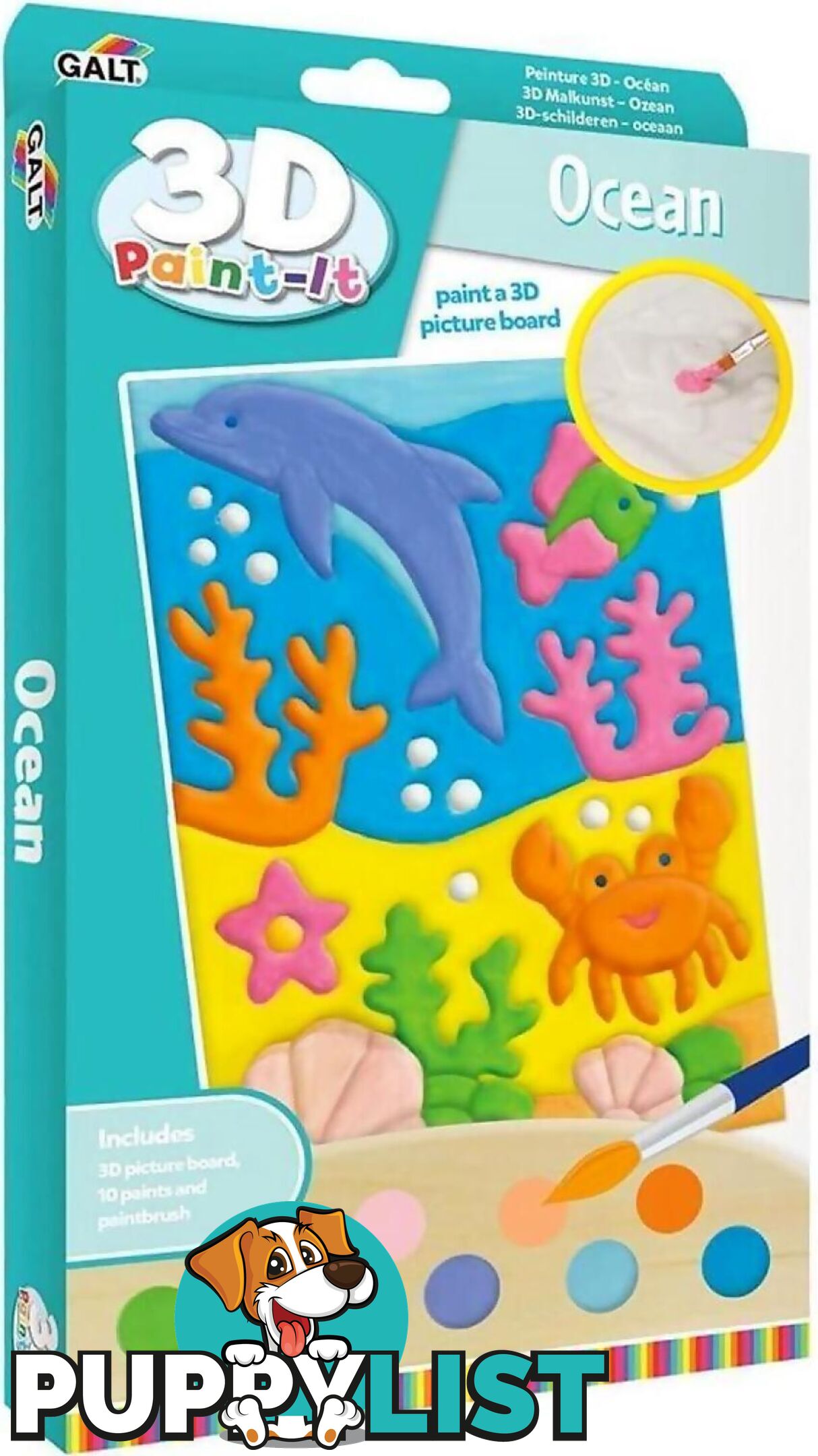 Galt - 3d Paint It - Ocean - Mdgn5521 - 5011979624833