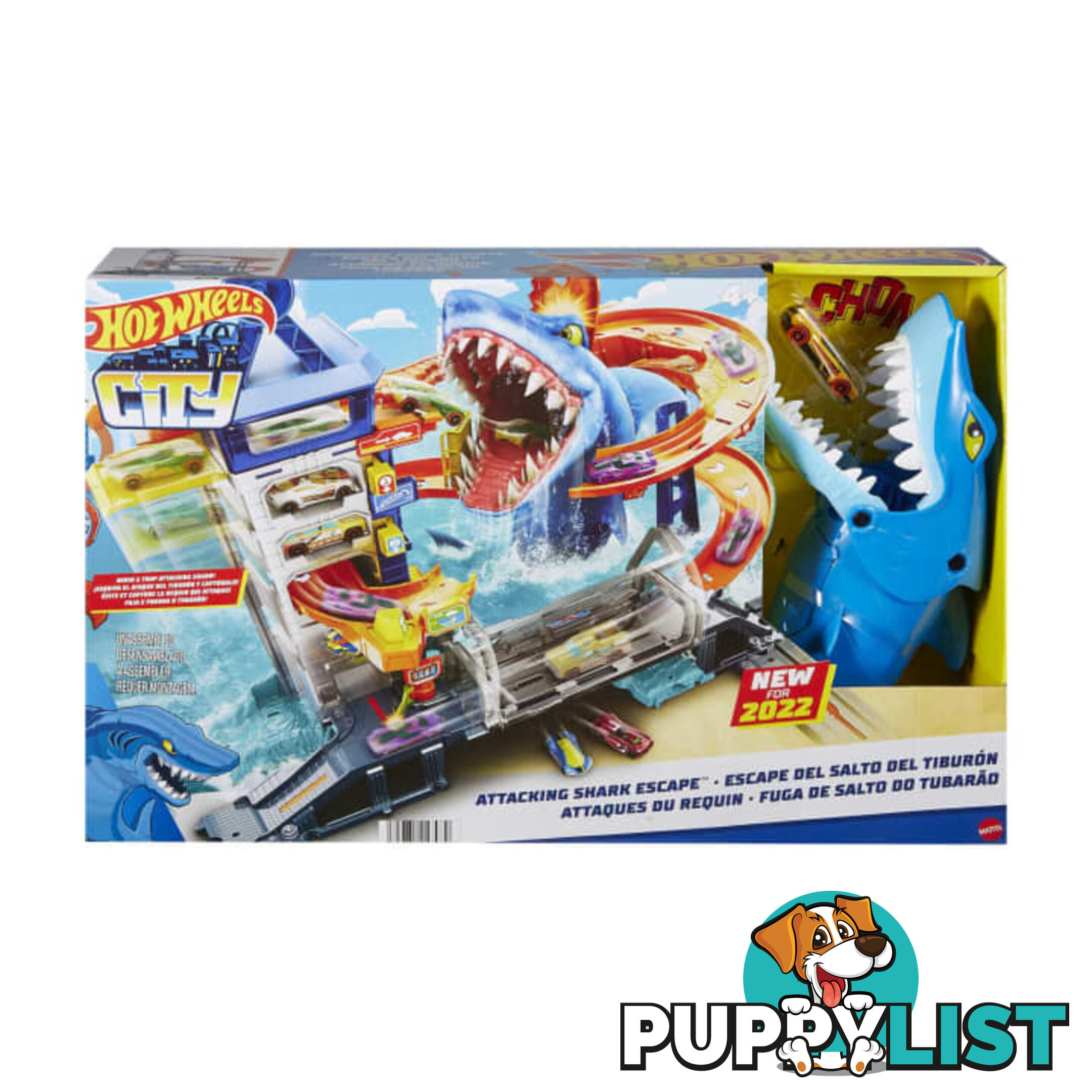 Hot Wheels® - City Attacking Shark Escape - Art66658 - 194735028979