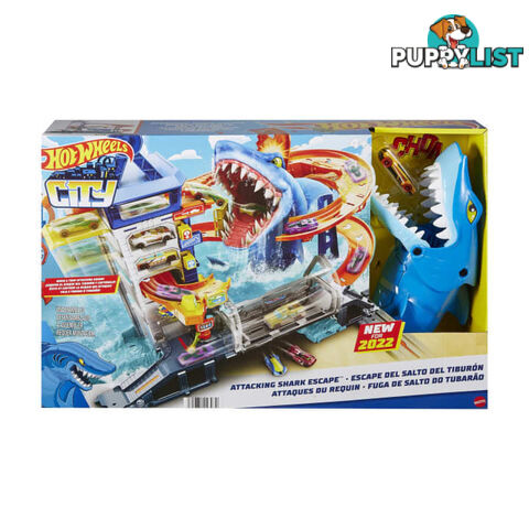 Hot Wheels® - City Attacking Shark Escape - Art66658 - 194735028979