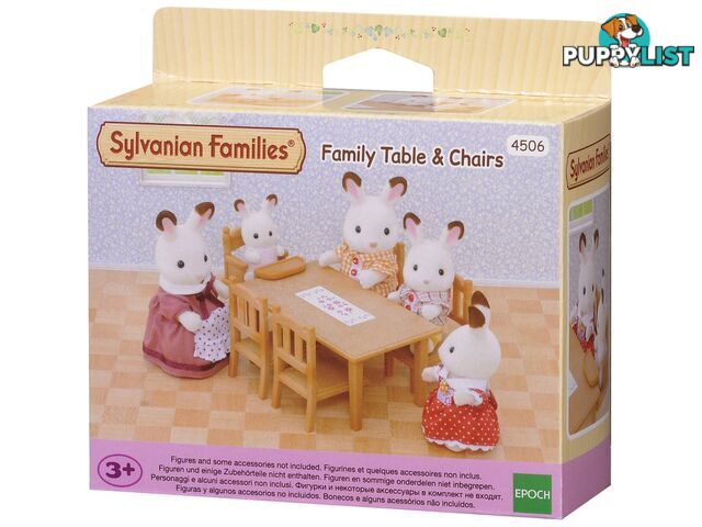 Sylvanian Families - Family Table & Chairs Set Sf4506 - 5054131045060