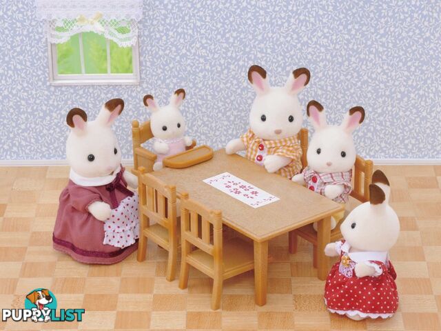 Sylvanian Families - Family Table & Chairs Set Sf4506 - 5054131045060