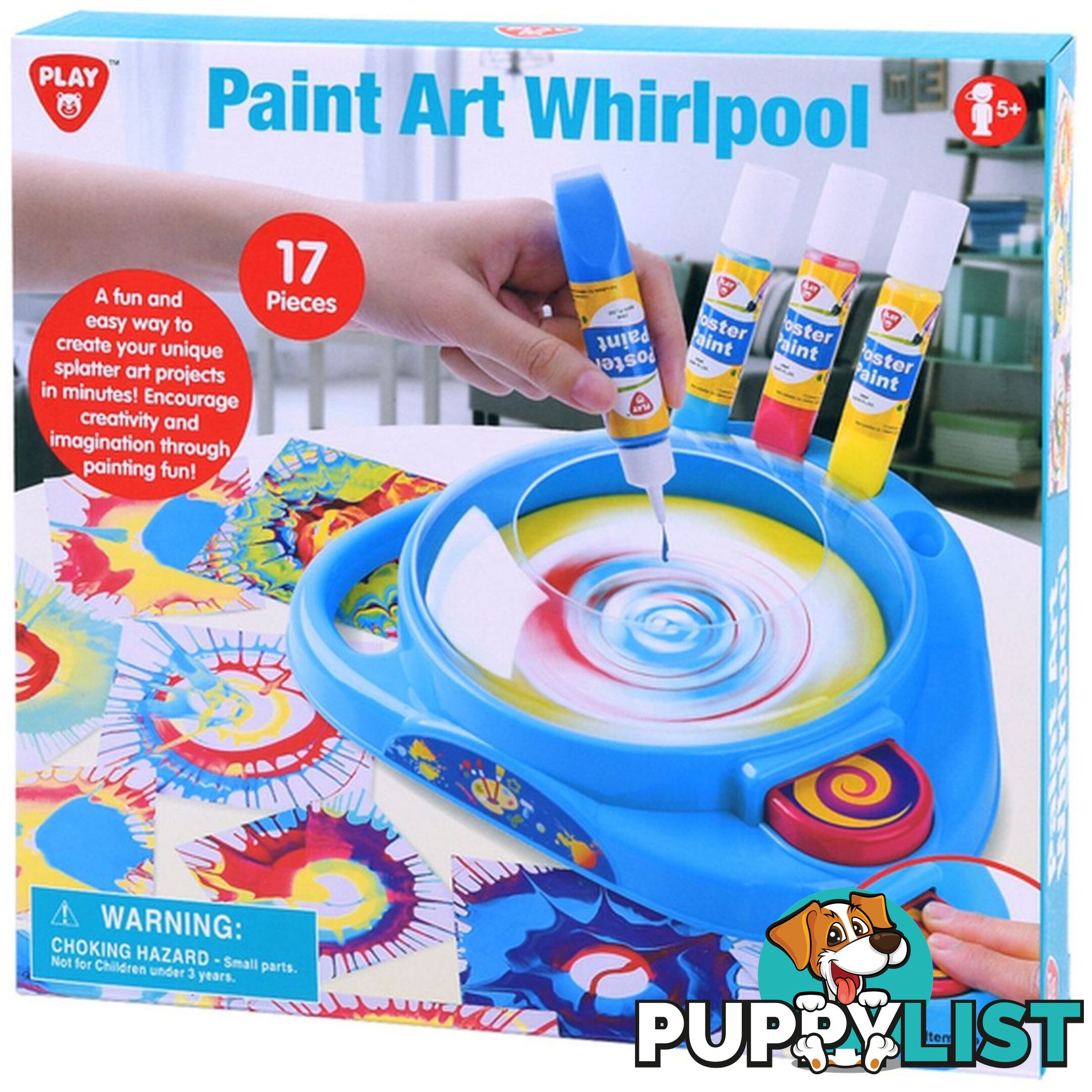 Paint Art Whirlpool Set   Playgo Toys Ent. Ltd Art64161 - 4892401085269