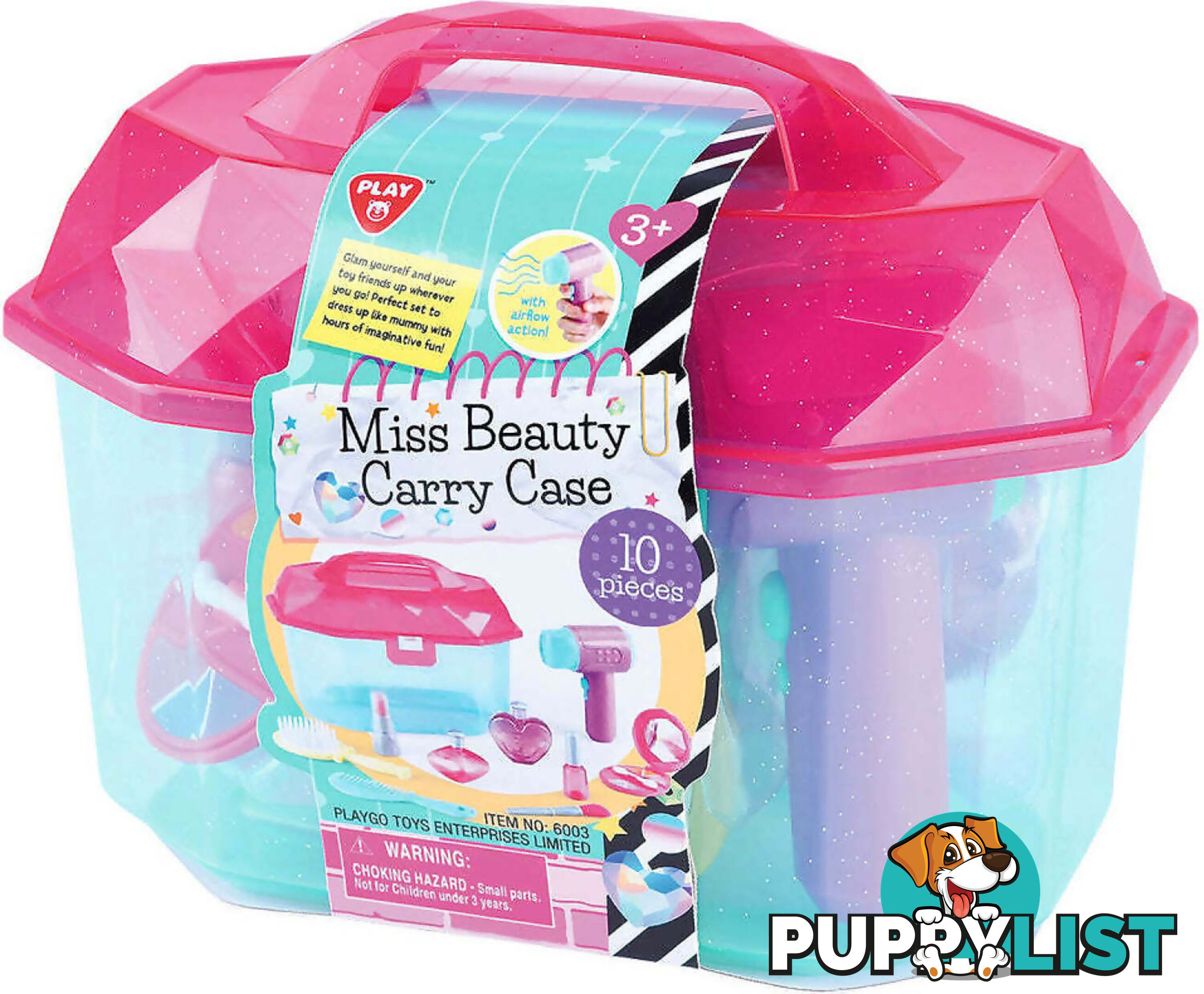 Playgo Toys Ent. Ltd - Miss Beauty Carry Case - Art65925 - 4892401060037