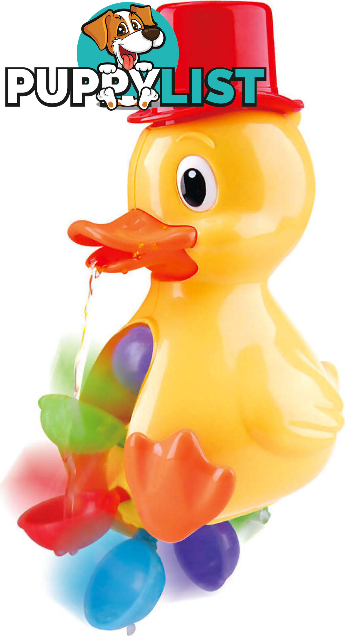 Playgo Toys Ent. Ltd - Mr. Water Wheel Duck - Art60094 - 4892401019707