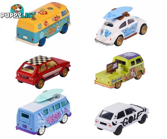 Majorette - Vw The Originals Deluxe Cars Assorted - Rpmj65426 - 3467452065426