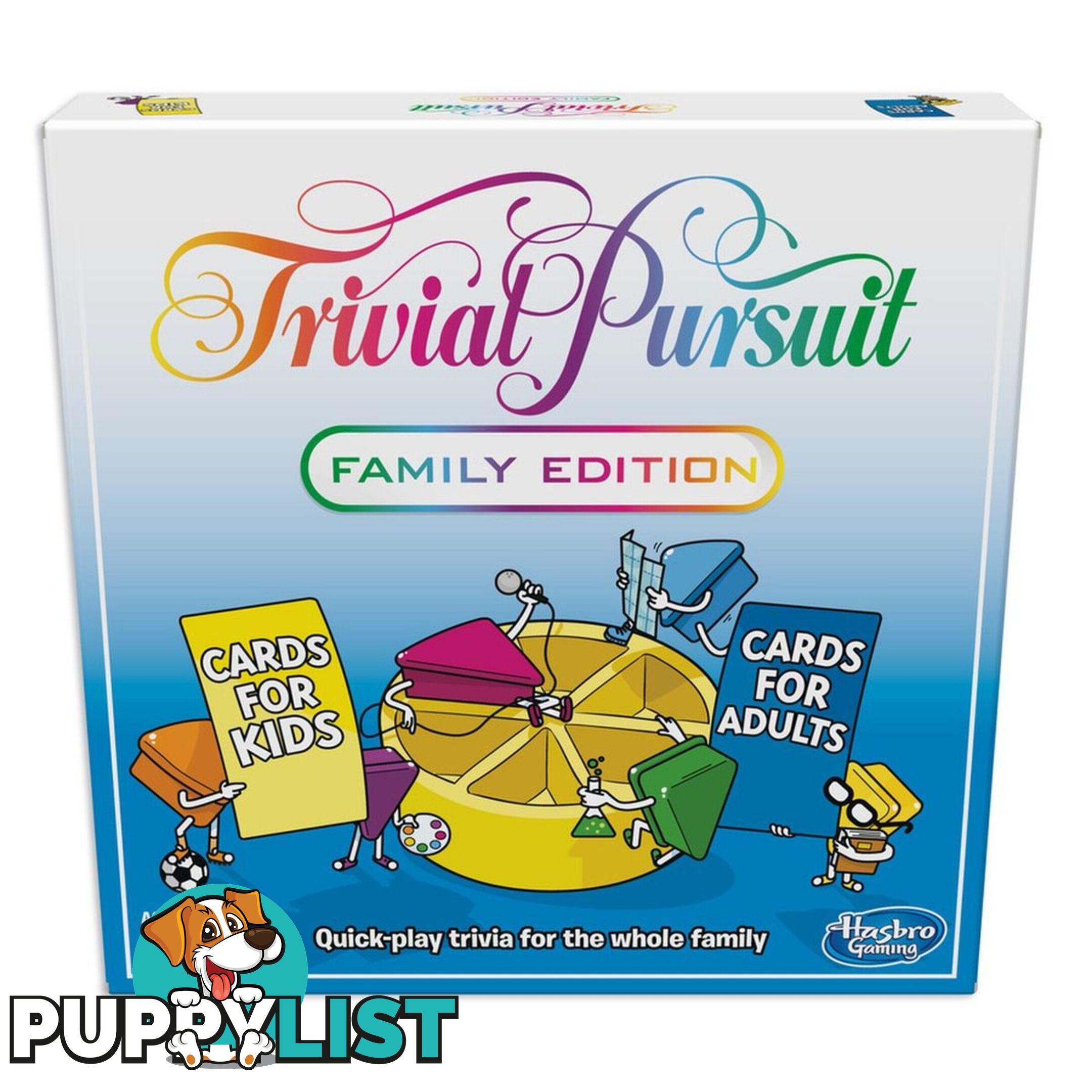 Trivial Pursuit Family Edition Trivia Game Hbe19212840 - 630509710294