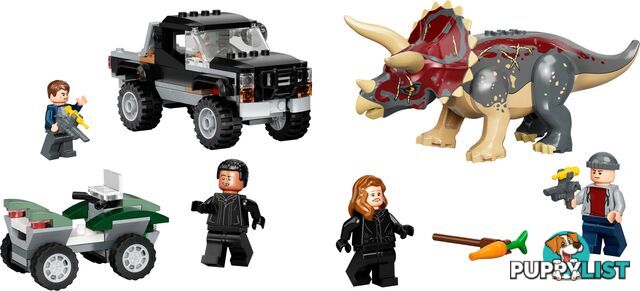 LEGO 76950 Triceratops Pick-up Truck Ambush - Jurassic World - 5702016971668