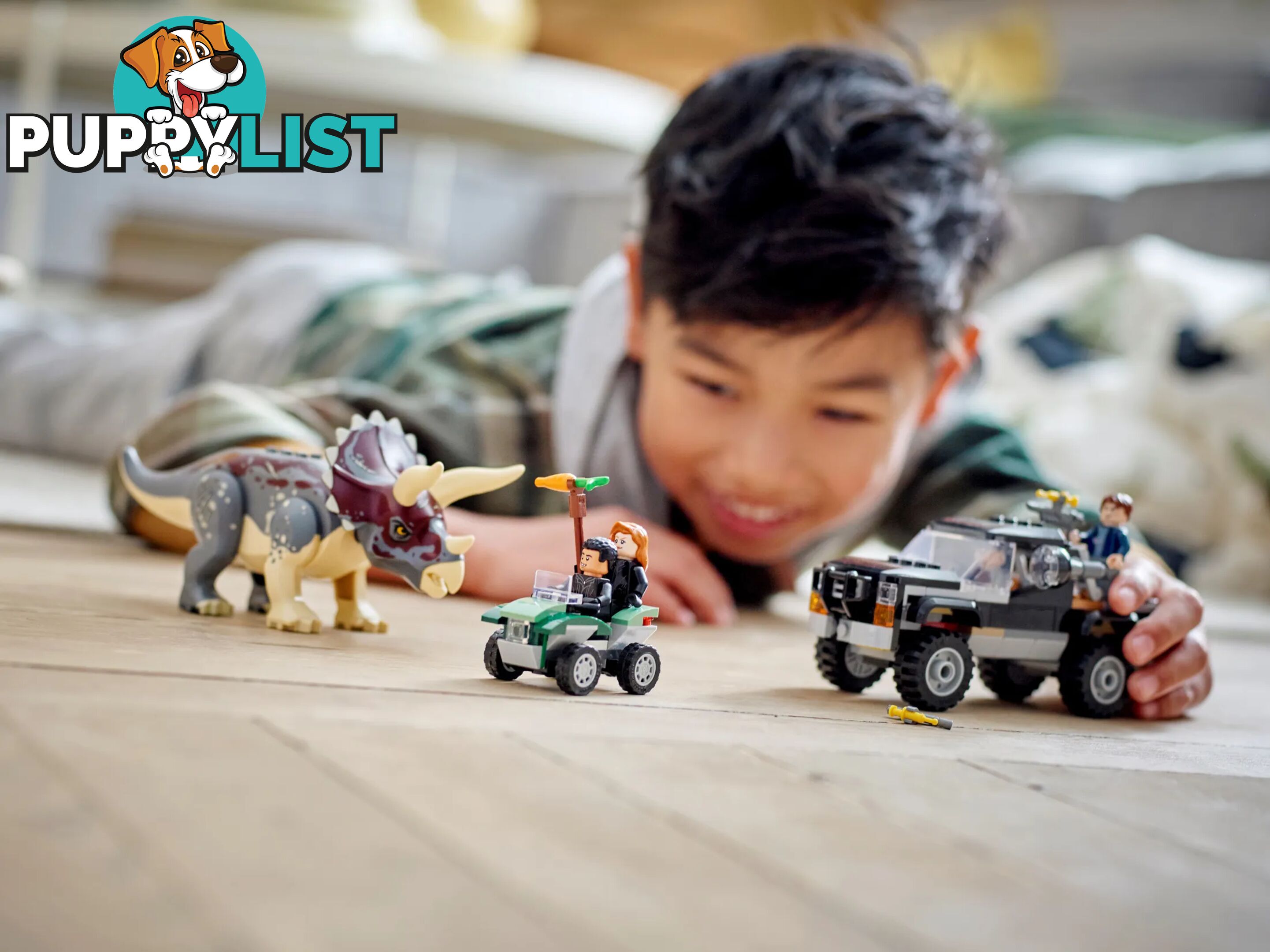 LEGO 76950 Triceratops Pick-up Truck Ambush - Jurassic World - 5702016971668