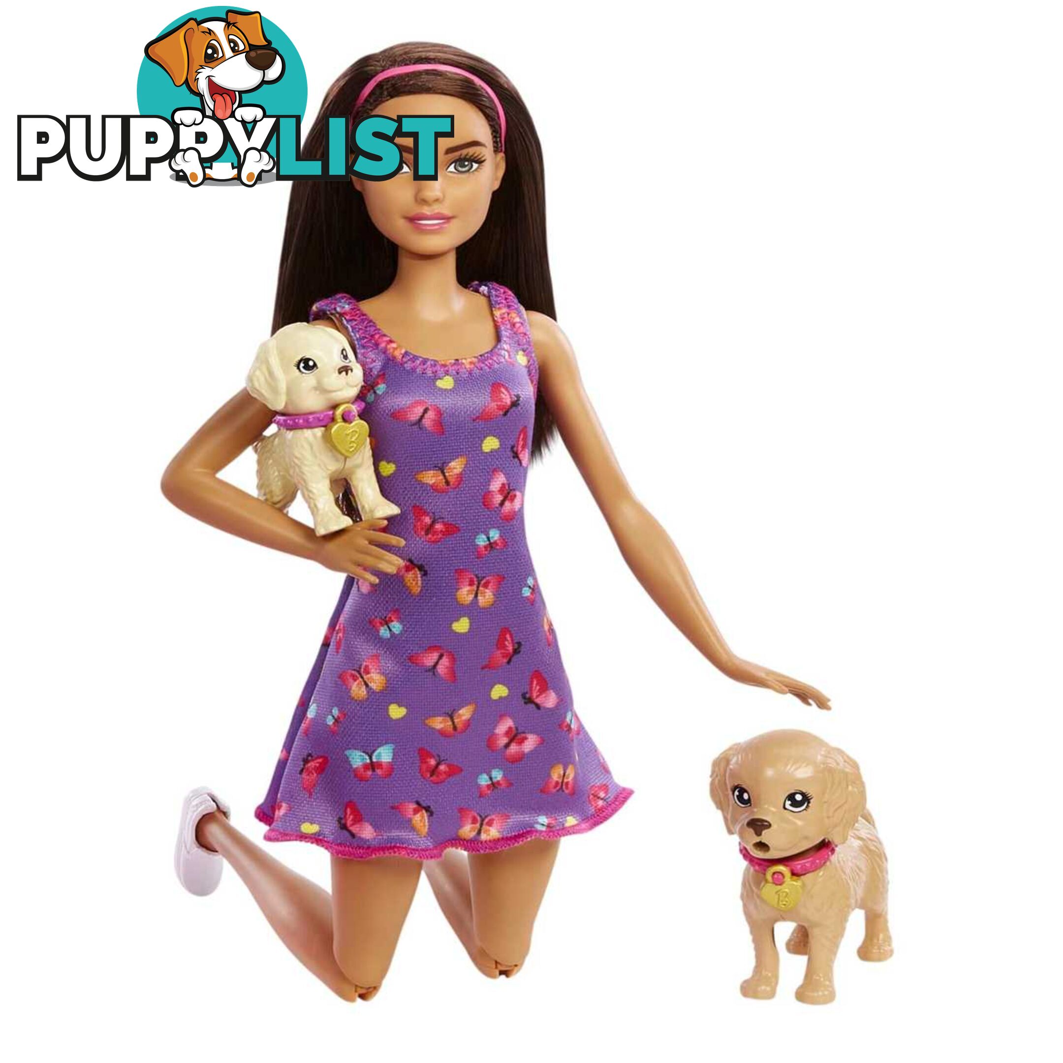 Barbie Pup Adoptionâ„¢ Doll and Accessories - Mahkd86 - 194735101764