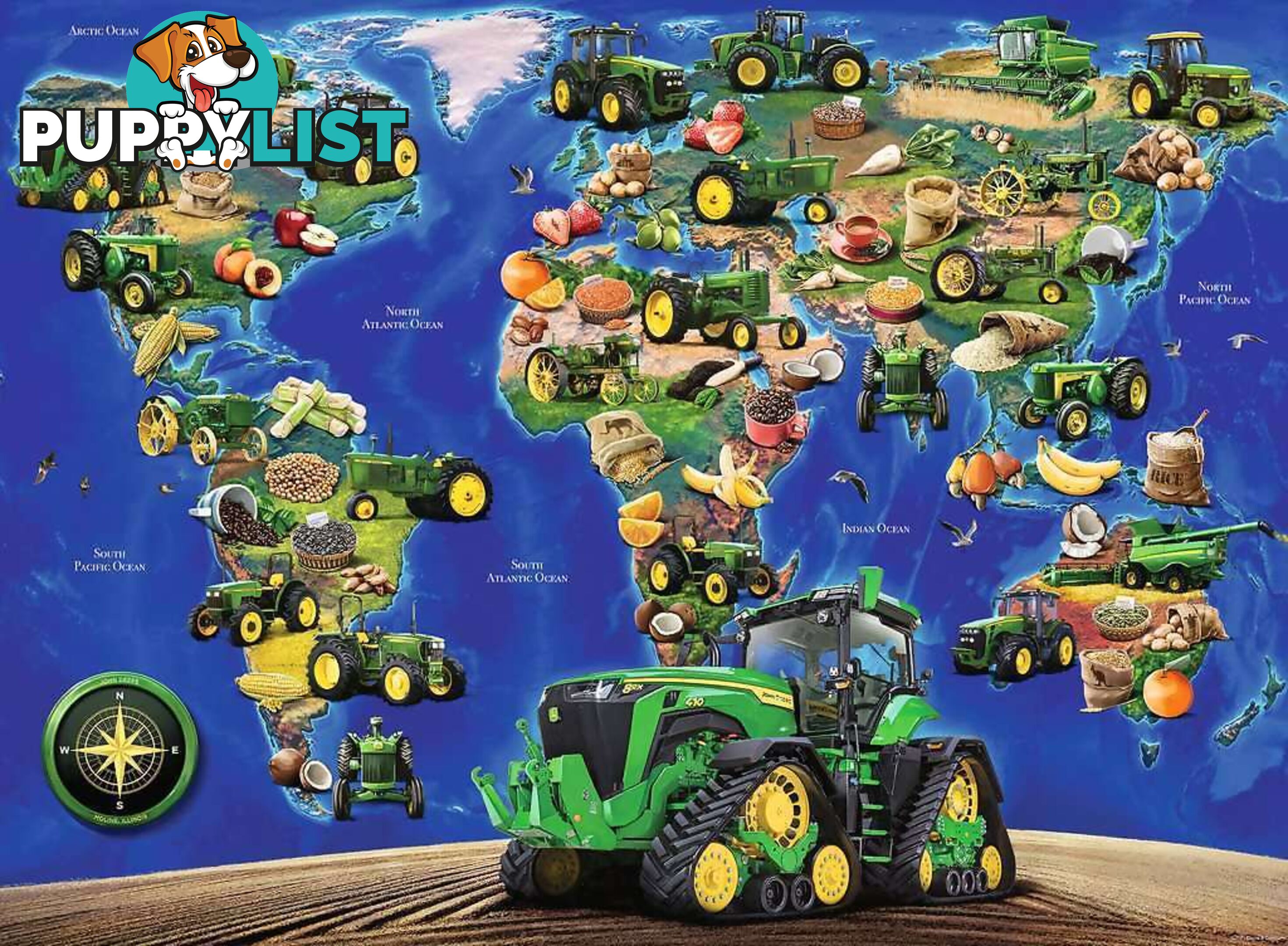 Ravensburger - World Of John Deer Xxl Jigsaw Puzzle 300pc - Mdrb12984 - 4005556129843