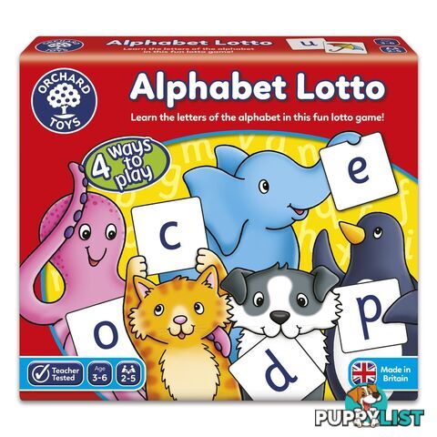 Orchard Toys -  Alphabet Lotto Mdoc083 - 5011863101525