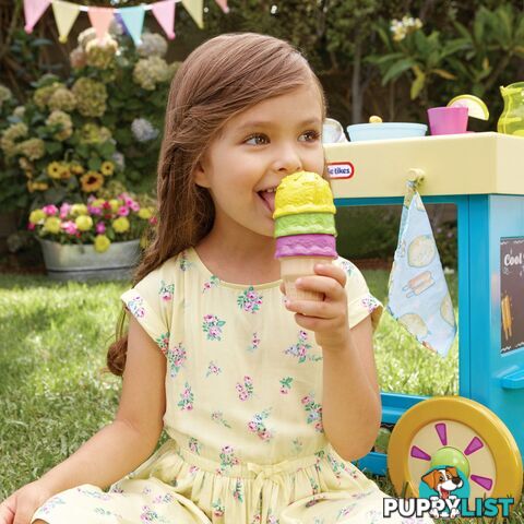 Little Tikes - 2-IN-1 LEMONADE AND ICE CREAM STAND - Bj656132 - 050743656132