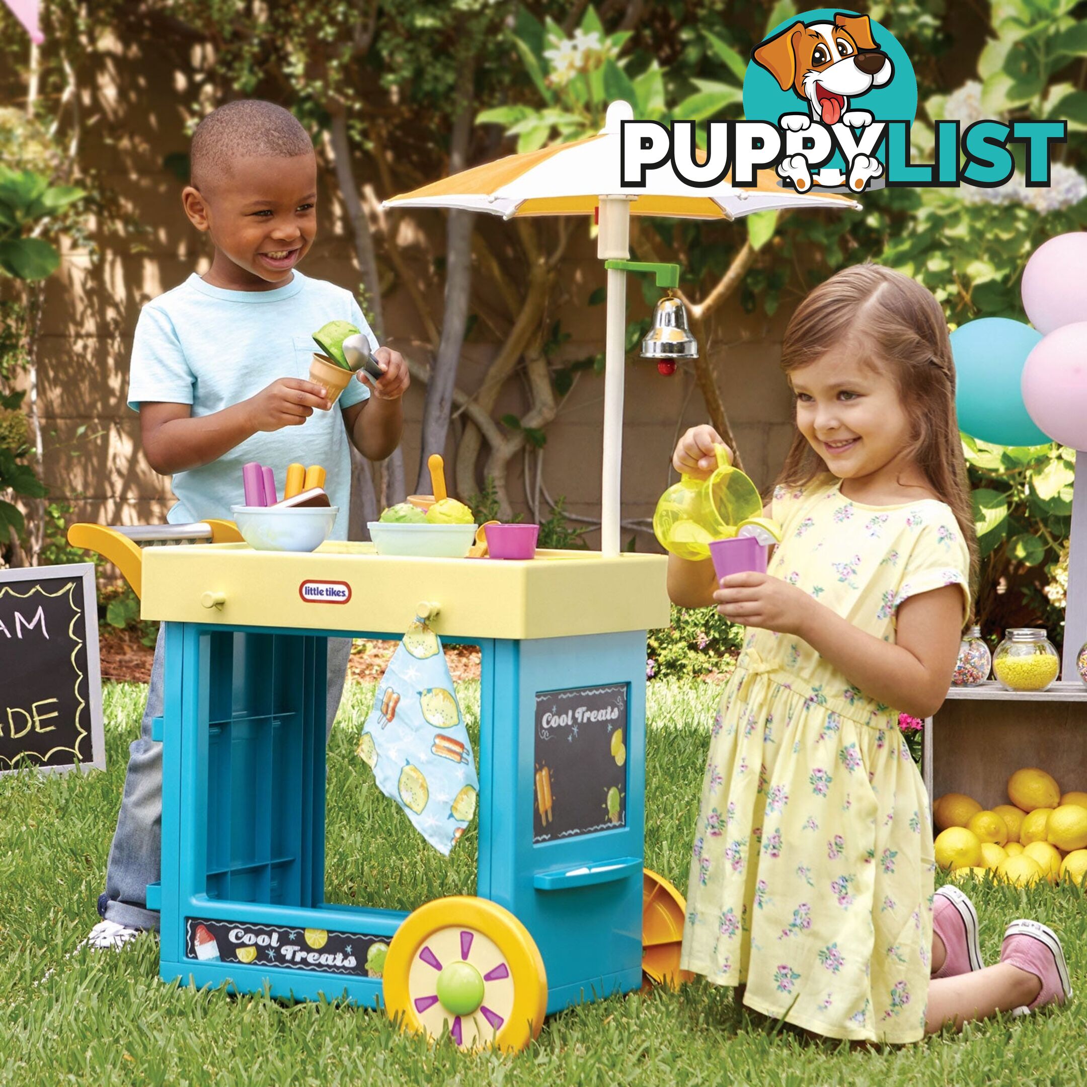 Little Tikes - 2-IN-1 LEMONADE AND ICE CREAM STAND - Bj656132 - 050743656132