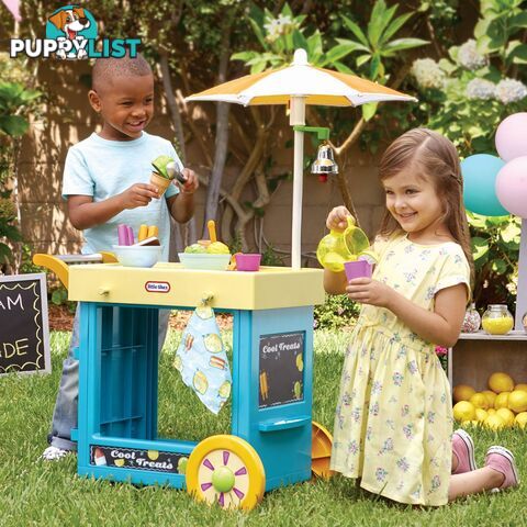 Little Tikes - 2-IN-1 LEMONADE AND ICE CREAM STAND - Bj656132 - 050743656132