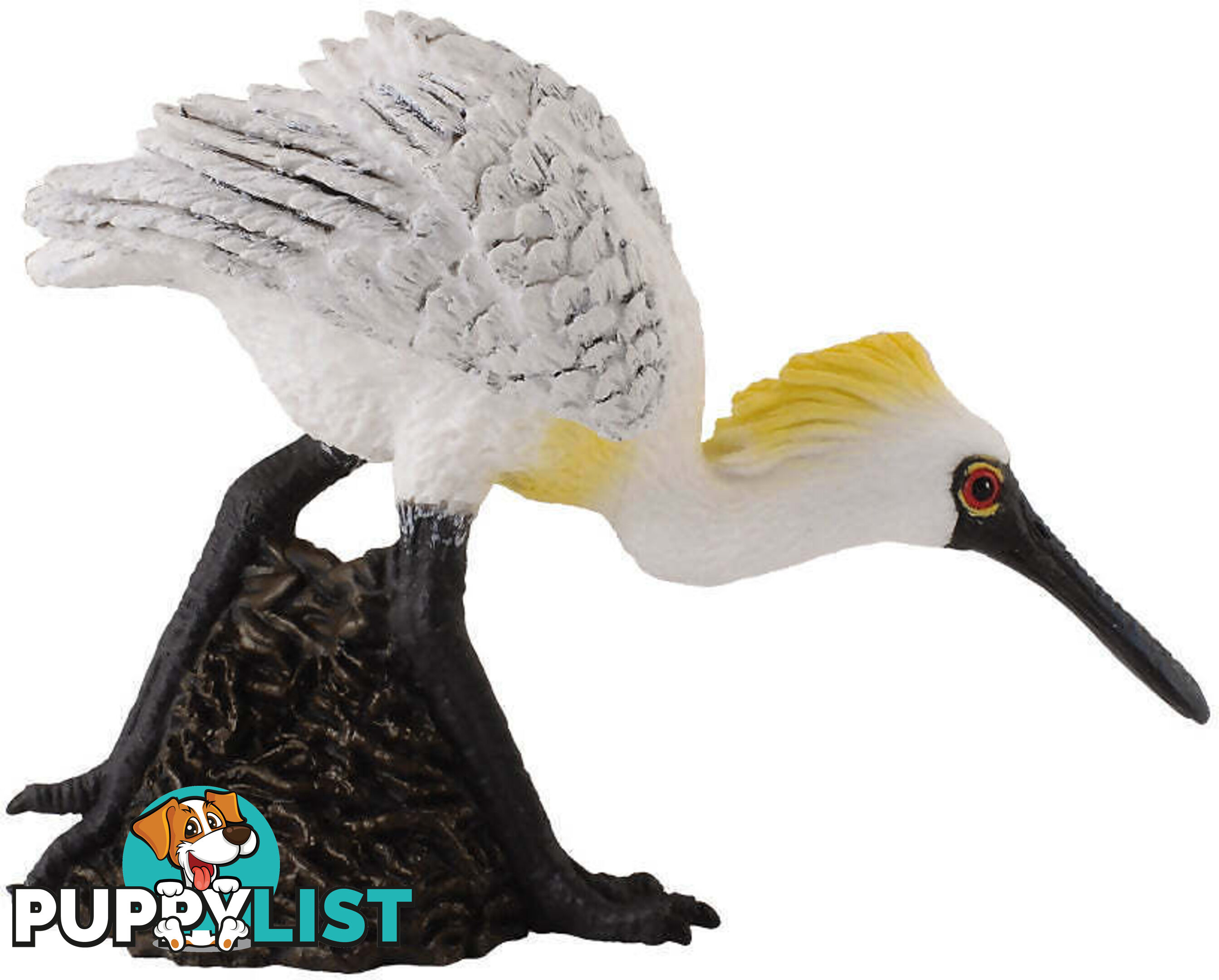 CollectA - Black Faced Spoonbill Walking Figurine - Rpco88397 - 4892900883977