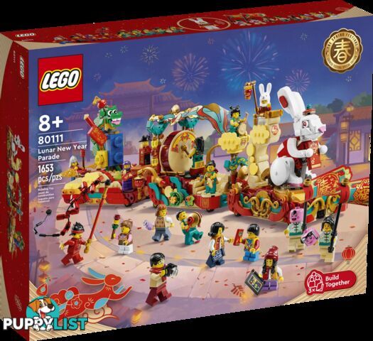 LEGO 80111 Lunar New Year Parade - Chinese Festivals - 5702017415628