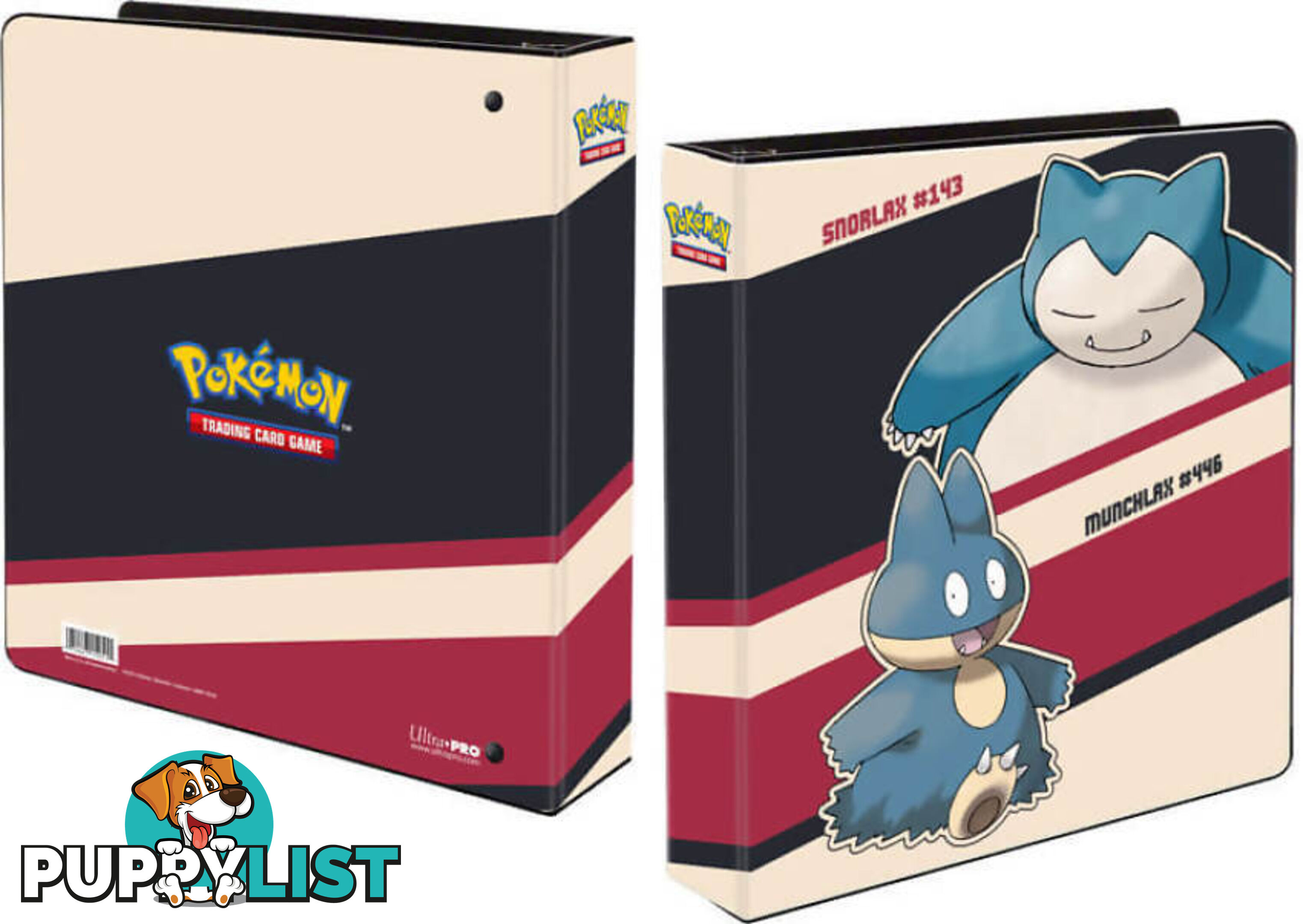 Pokemon - Ultra Pro 2'' Album Snorlax & Munchlax - Cj15951 - 074427159511