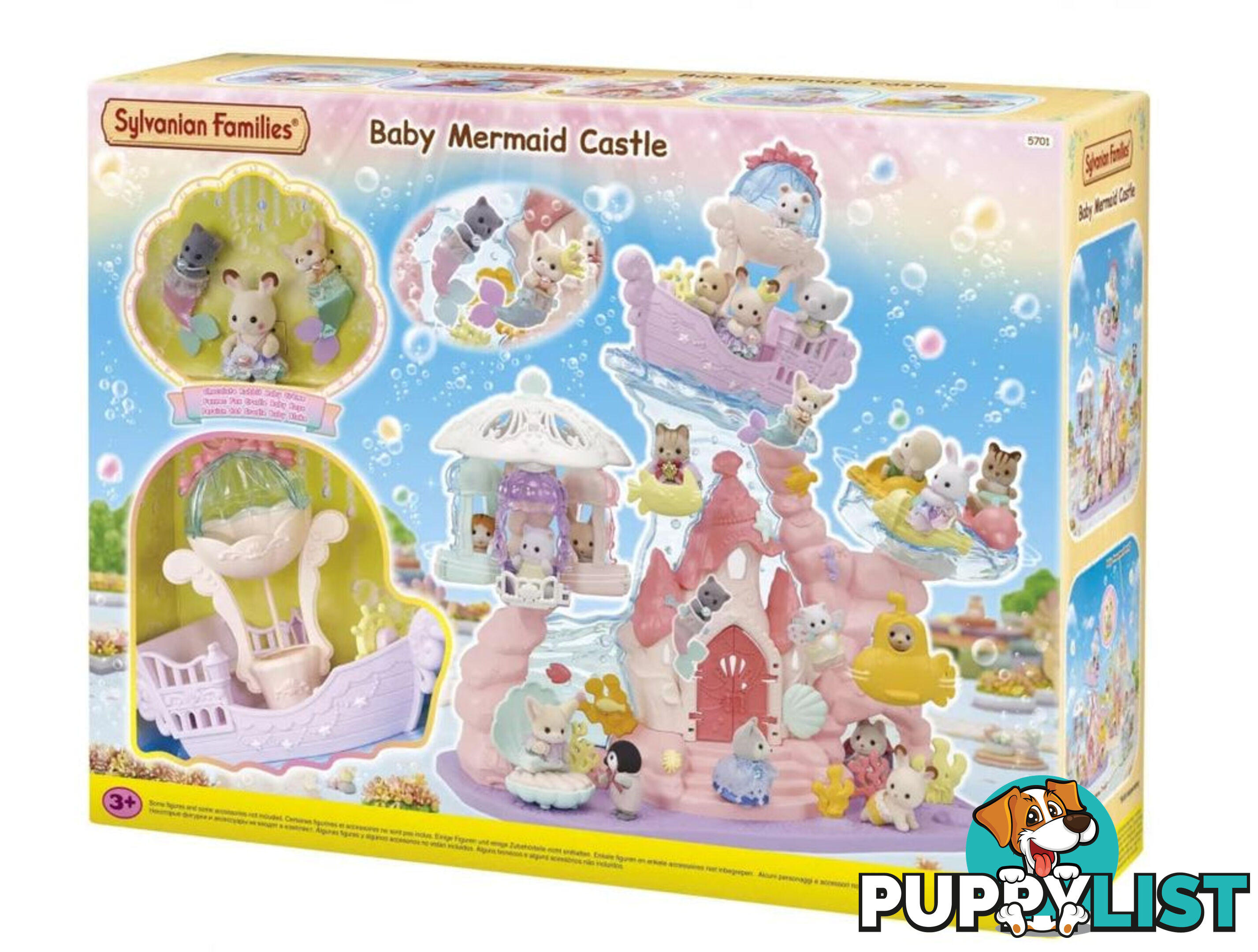 Sylvanian Families - Baby Mermaid Castle - Mdsf5701 - 5054131057018