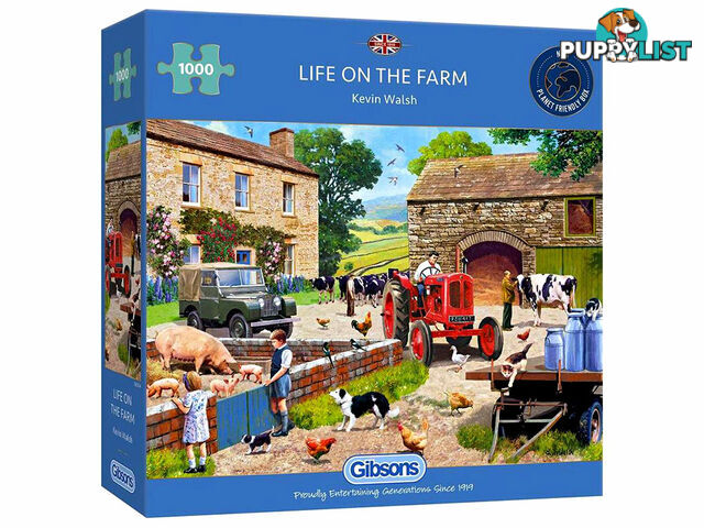 Gibsons - Life On The Farm Jigsaw Puzzle 1000 Pieces - Jdgib063042 - 5012269063042