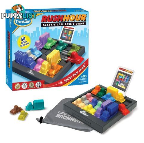 Thinkfun - Rush Hour Traffic Jam Logic Game - Mdtn76436 - 4005556764365