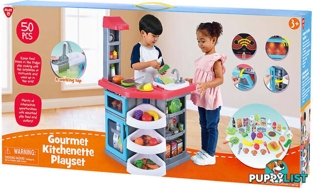 Playgo Toys Ent. Ltd. - Gourmet Kitchenette Set - Art67153 - 4892401032645