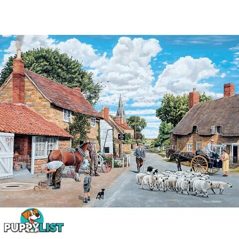 Holdson - The Village Farrier Village Life S3 Jigsaw Puzzle 1000 Pieces - Jdhol774821 - 9414131774821