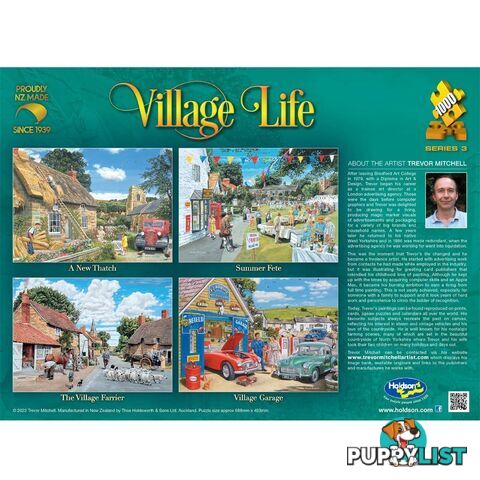 Holdson - The Village Farrier Village Life S3 Jigsaw Puzzle 1000 Pieces - Jdhol774821 - 9414131774821