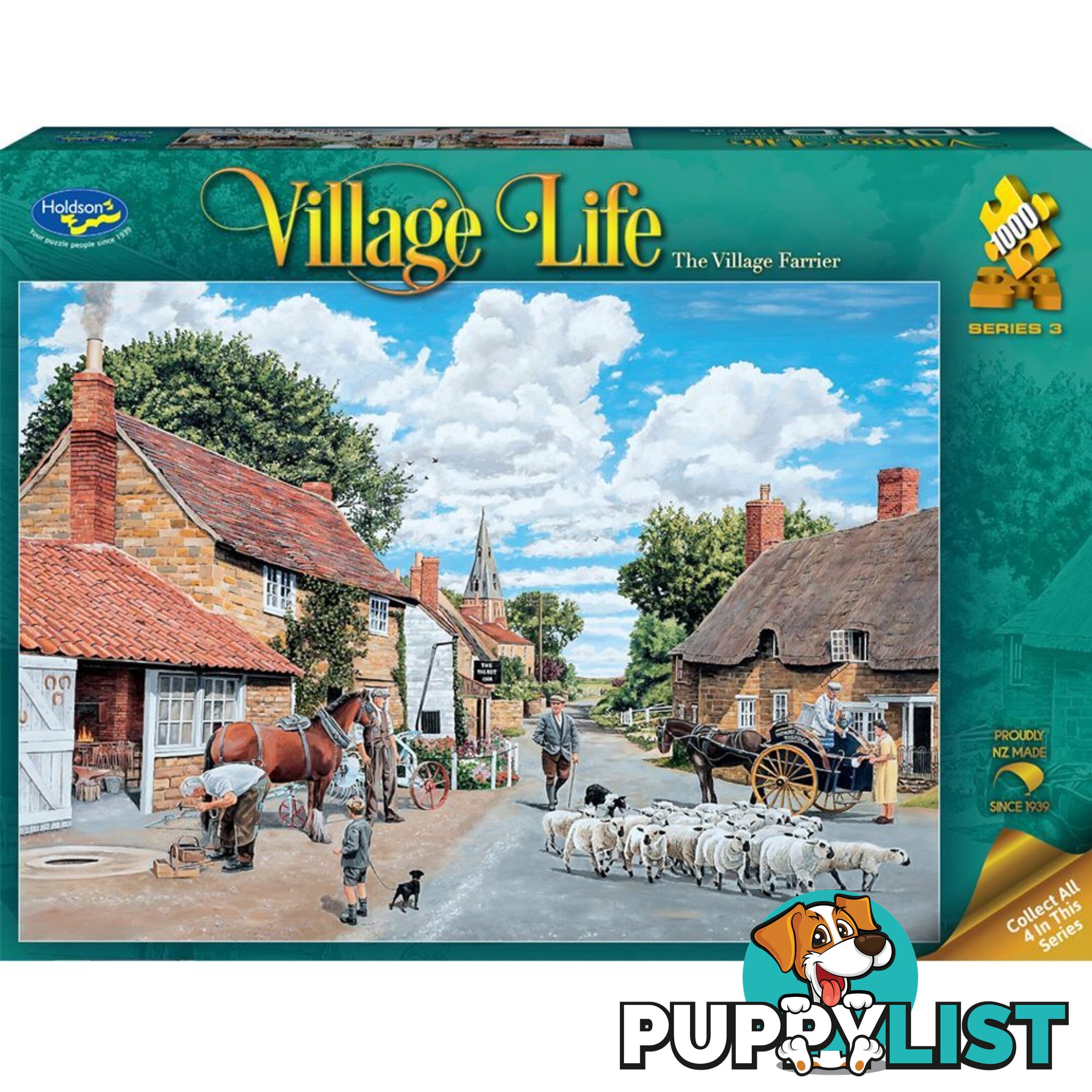 Holdson - The Village Farrier Village Life S3 Jigsaw Puzzle 1000 Pieces - Jdhol774821 - 9414131774821