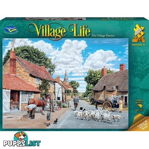 Holdson - The Village Farrier Village Life S3 Jigsaw Puzzle 1000 Pieces - Jdhol774821 - 9414131774821