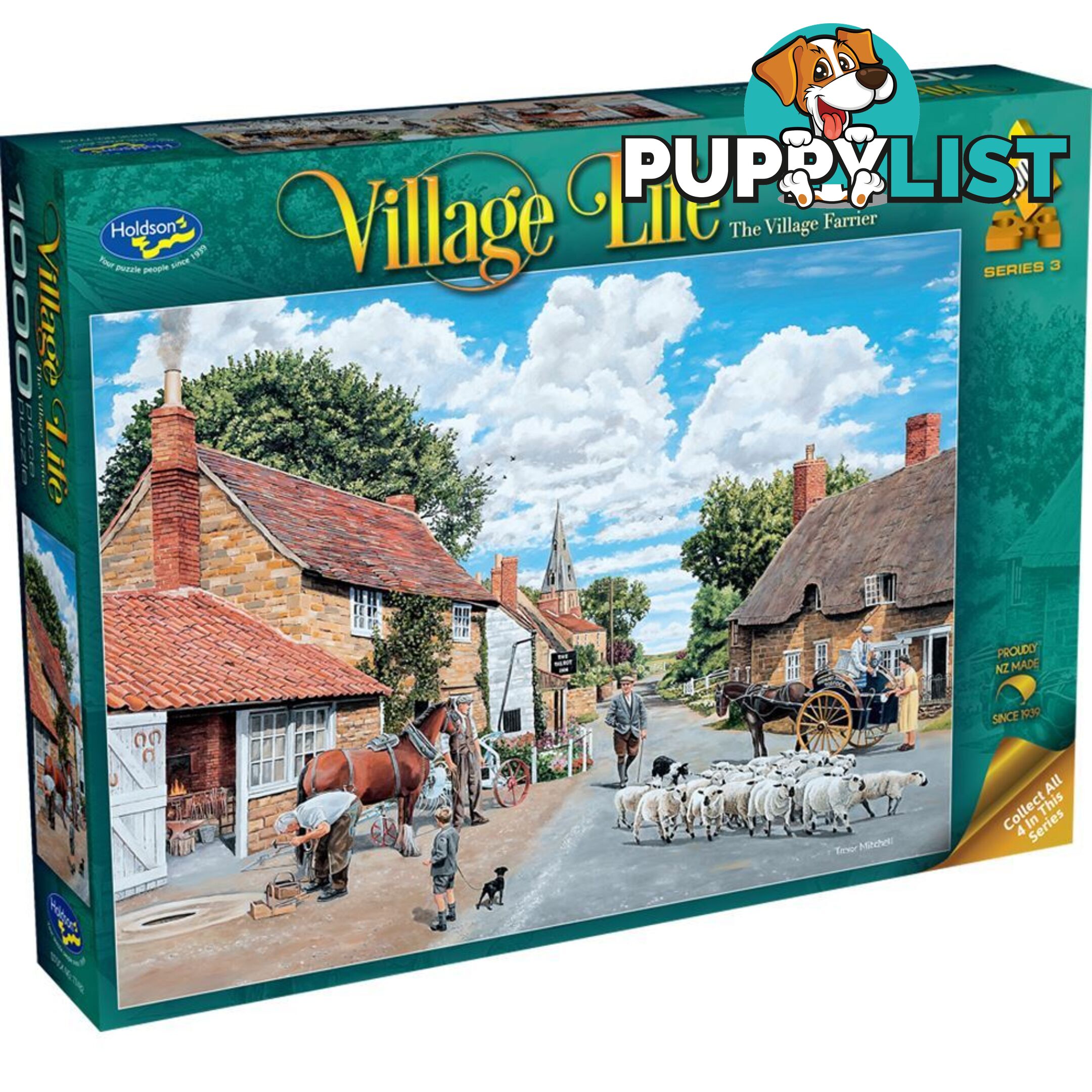 Holdson - The Village Farrier Village Life S3 Jigsaw Puzzle 1000 Pieces - Jdhol774821 - 9414131774821