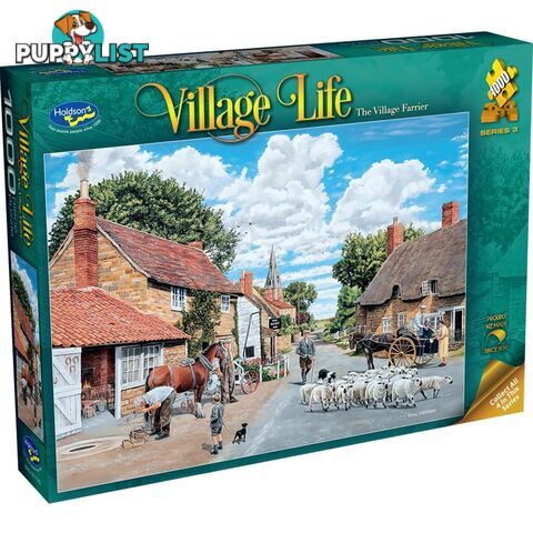 Holdson - The Village Farrier Village Life S3 Jigsaw Puzzle 1000 Pieces - Jdhol774821 - 9414131774821