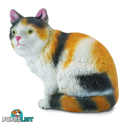 CollectA Cat Moggy Sitting Small Animal Figurine - Rpco88490 - 4892900884905