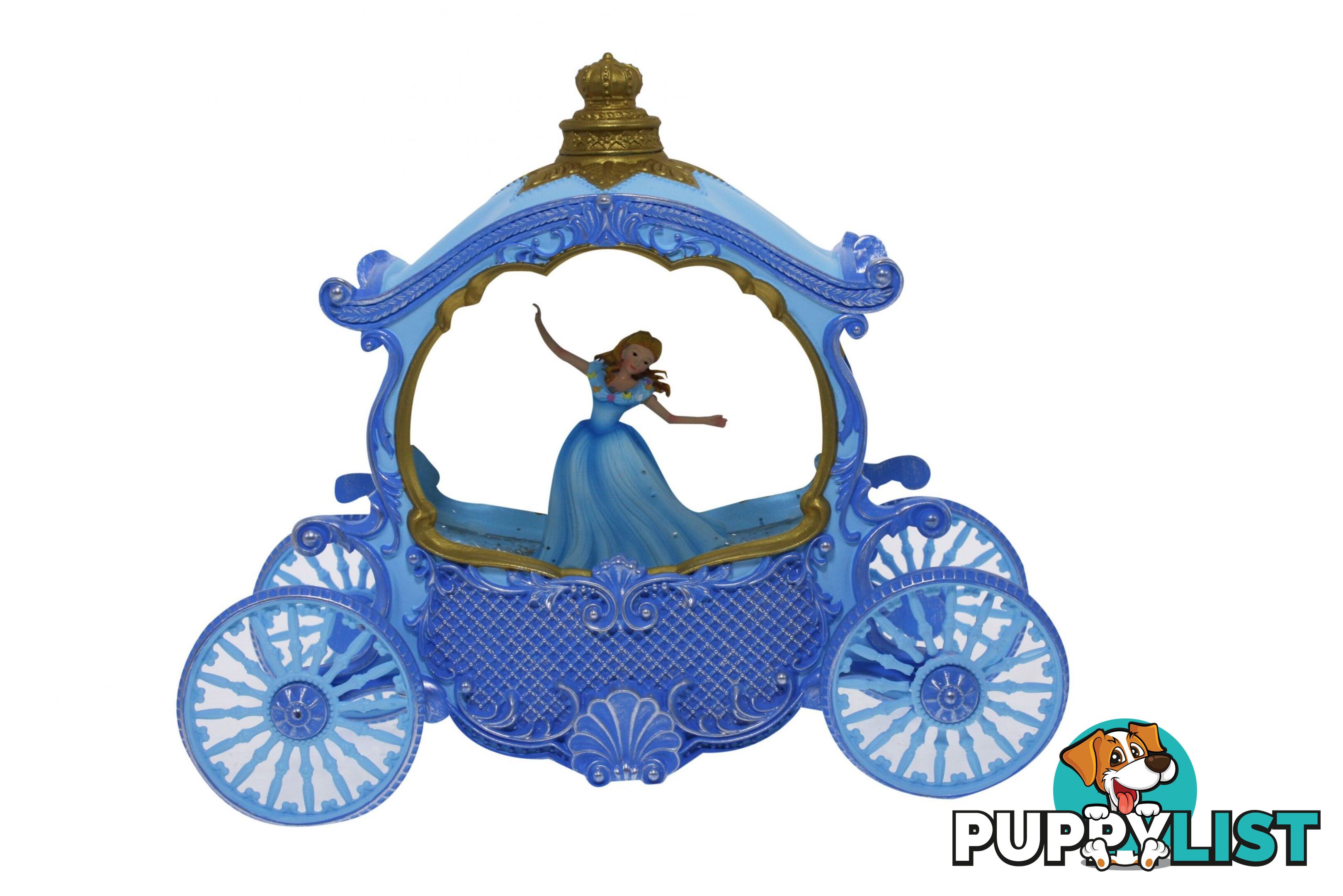 Cotton Candy - Xmas Lantern Blue Princess Carriage - Ccflnt60 - 9353468015194