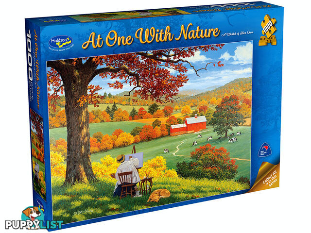 Holdson Jigsaw Puzzle - At One With Nature A World Of Her Own 1000 Piece Jigsaw Puzzle Hol772292 - 9414131772292