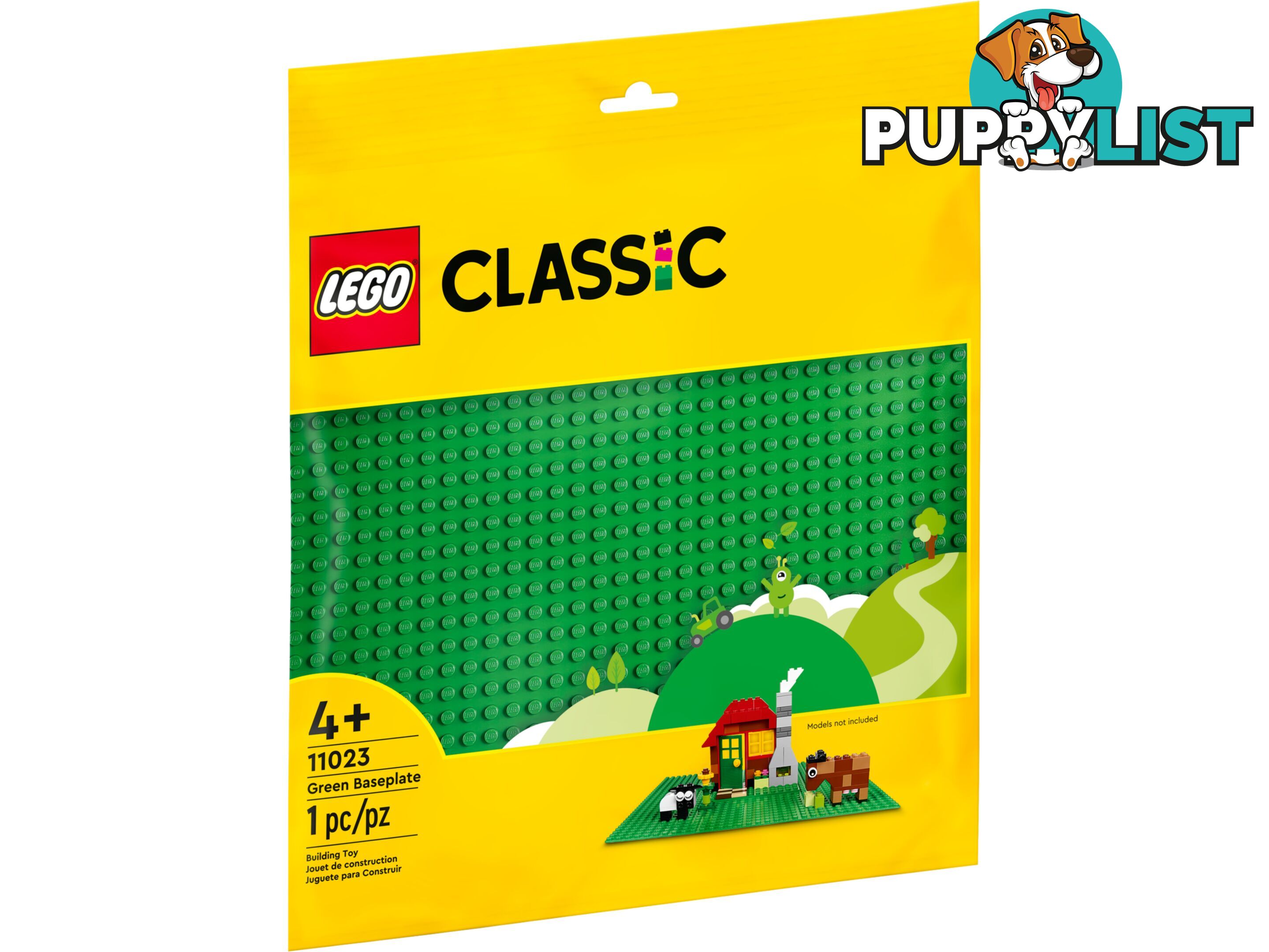 LEGO 11023 Green Baseplate - Classic 4+ - 5702017184265