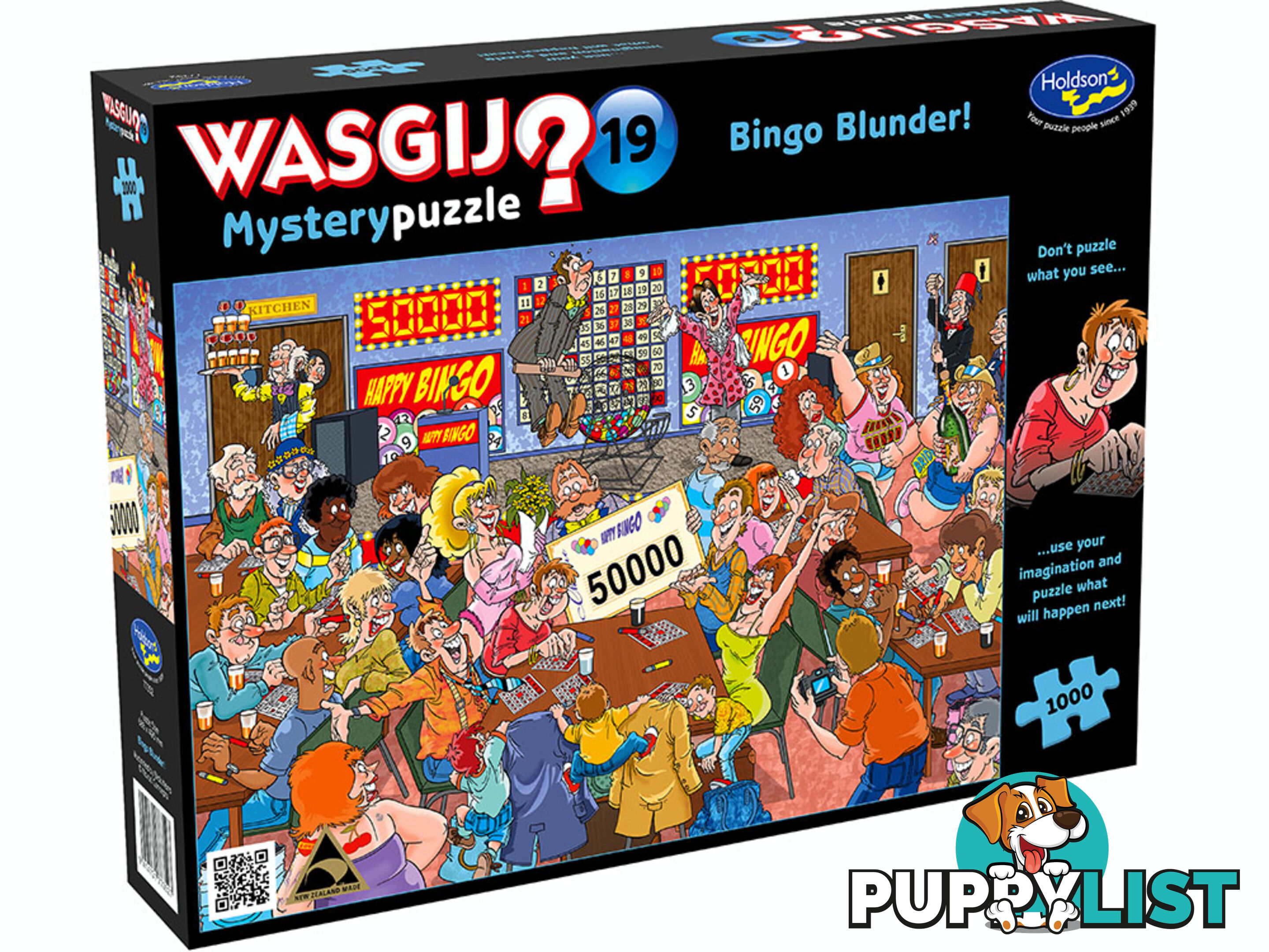 Wasgij - Mystery 19 Bingo Blunder 1000 Piece Jigsaw Puzzle Hol773527 - 9414131773527