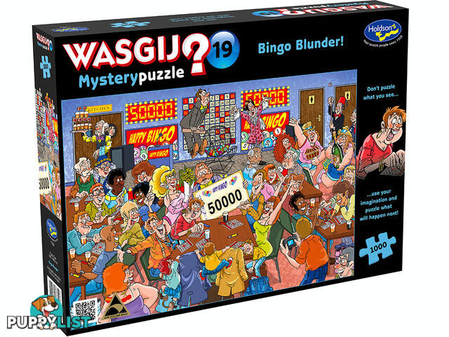 Wasgij - Mystery 19 Bingo Blunder 1000 Piece Jigsaw Puzzle Hol773527 - 9414131773527