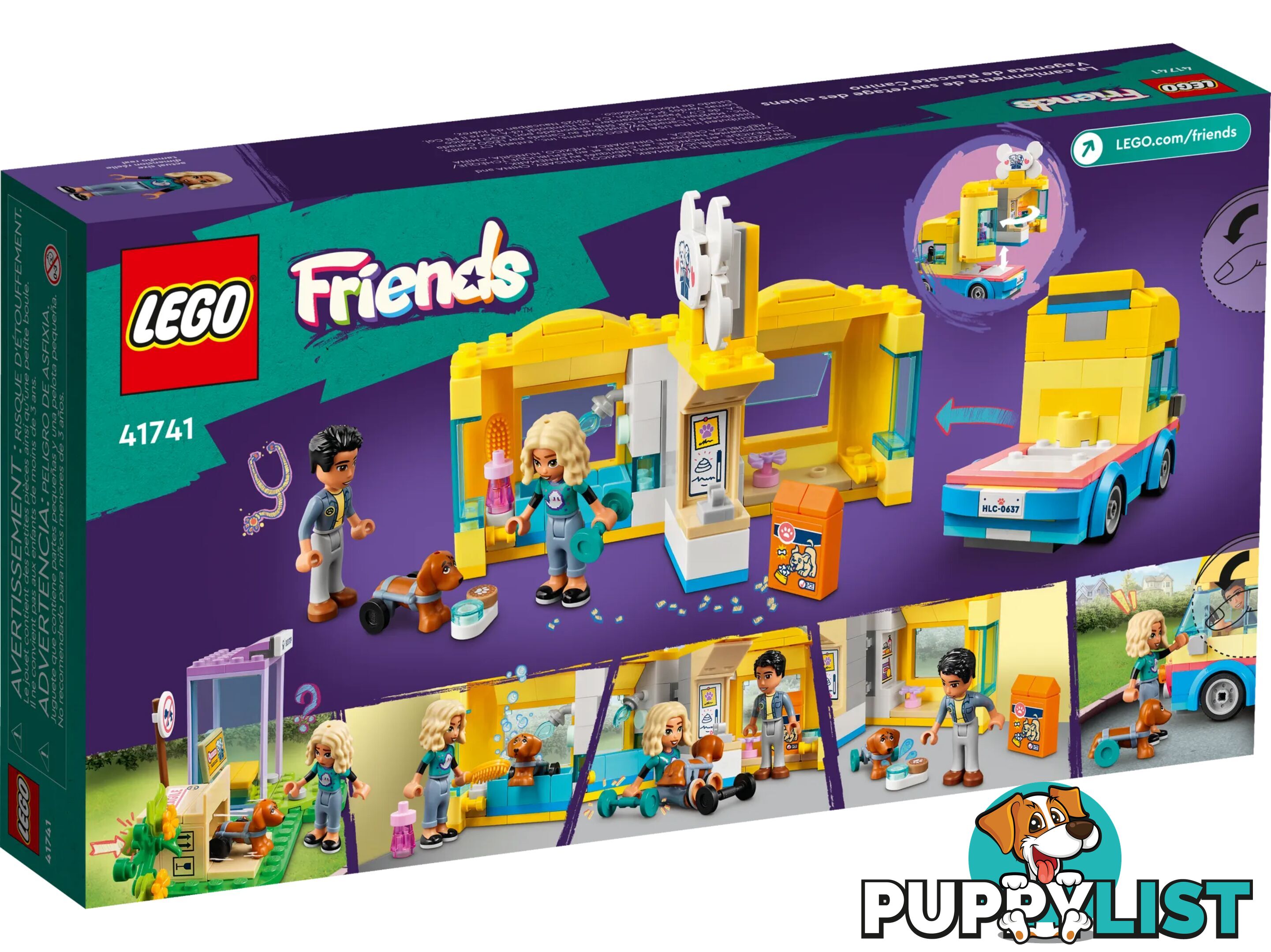 LEGO 41741 Dog Rescue Van - Friends - 5702017415260