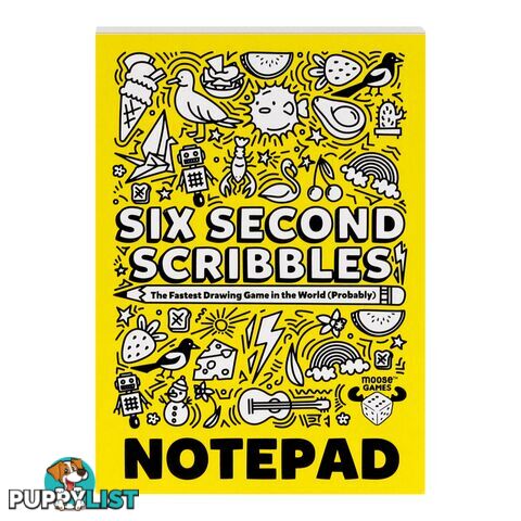 Six Second Scribbles Game - Mj90977 - 630996909775