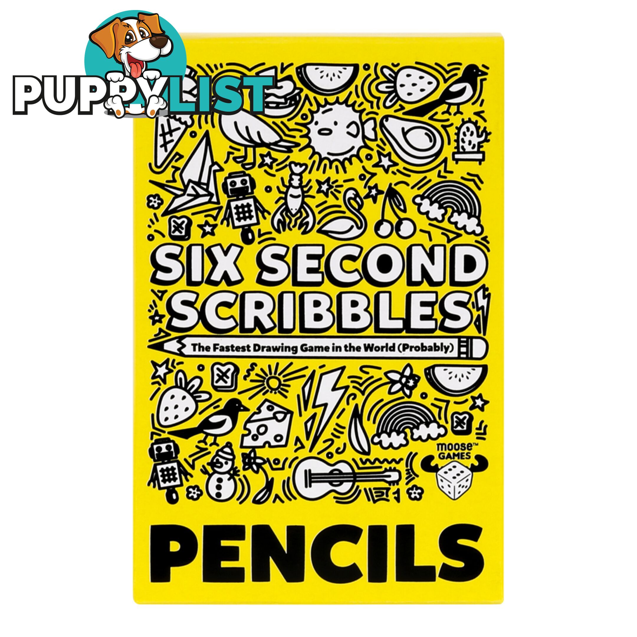 Six Second Scribbles Game - Mj90977 - 630996909775