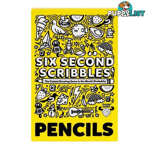 Six Second Scribbles Game - Mj90977 - 630996909775