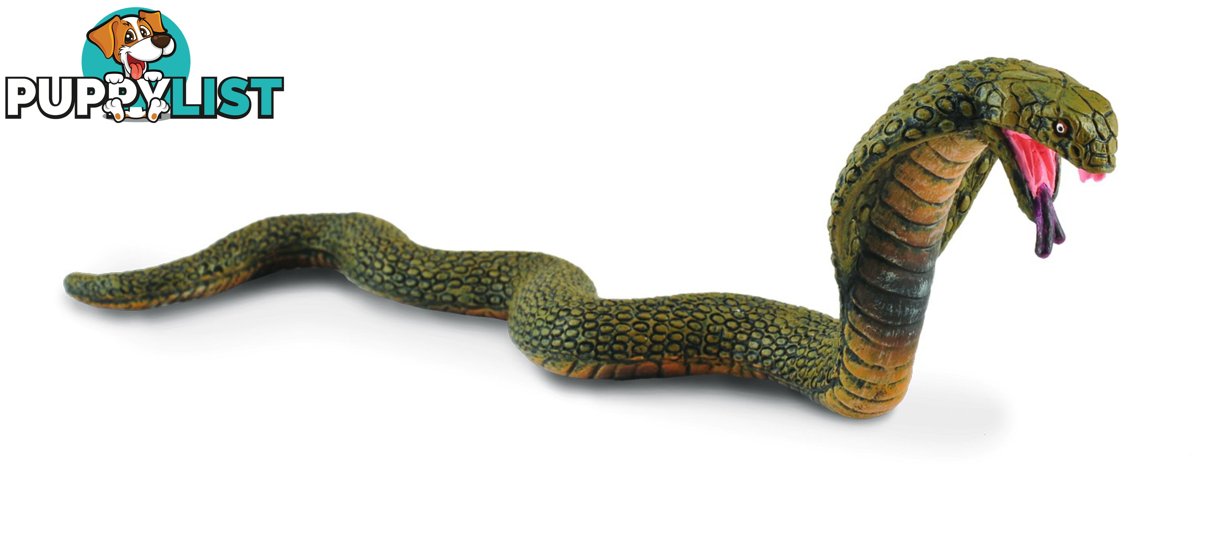 CollectA King Cobra Snake Medium Animal Figurine - Rpco88230 - 4892900882307